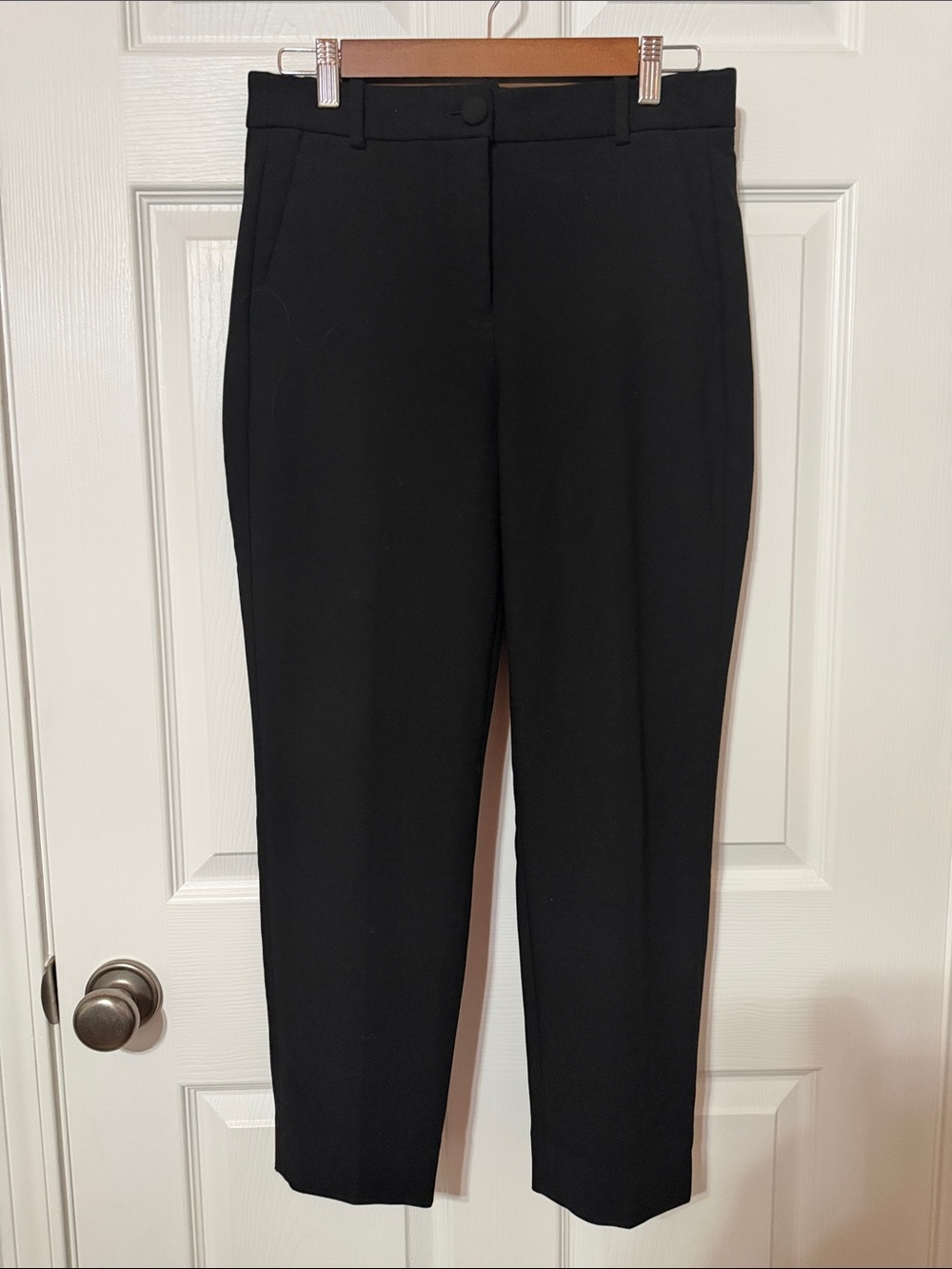 J. Crew Black High-Rise Cameron Pants